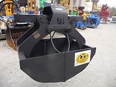 BAKKER - Greifer/ Hydraulik-Greifer einteilgig HB80 - Schnittbreite ca. 820 mm - Bagger: 3t-7,5t