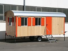 Weiro Bauwagen, Freizeitbauwagen 6,0 m 25 km/h