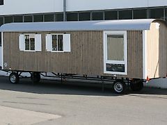 Weiro Bauwagen, Freizeitbauwagen 8,0 m 25 km/h