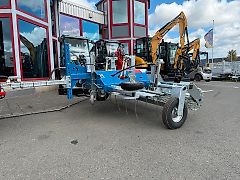 floor-care Lingemann Reitplatzplaner Care Floor Planer für Reitplatz Anhängerkupplung Reitplatz-Planer Hydraulisch verstellbar Hufschlagräumer 2 meter