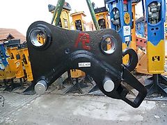 Verachtert - Schnellwechsler hydraulisch CW 45 HG-HD, System - Bagger: Hitachi ZX 470 LC-3 - Bagger-Identmaße: 110-471-570-473-110 - unten Geräteaufnahme Identmaße:90-690-570-690-90 - Bagger: 25t-45t