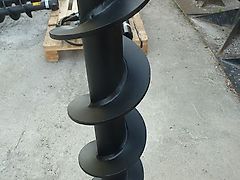 Auger Torque - Erd-Bohrer/ Bohr-Schnecke S4, d=65mm, D=150mm - Bohrantrieb: X2.000-4.500 MAX - Länge: 1200mm, Durchmesser 150 mm für auswechselbare Spitze - Bagger: 1,5t-3t (Mini-Bagger)