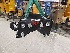 Verachtert - Schnellwechsler hydraulisch CW 30S, original - Bagger: CAT 319D - Bagger-Identmaße: 80-311-445-311-80 - unten Geräteaufnahme Identmaße:60-420-475-420-60 - Bagger: 15t-30t