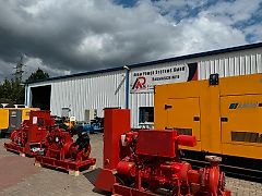 2 x Sprinkleranlage John Deere Motor Wasserpumpe Güllepumpe