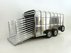 Ifor Williams Viehanhänger TA510 14x6 178x434cm Höhe:183 3,5t Kom